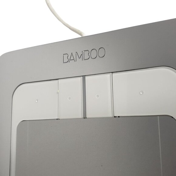 Wacom Bamboo Fun Digital Drawing Tablet Graphics Pen Silver USB Cable CTH-461/S - Picture 4 of 5